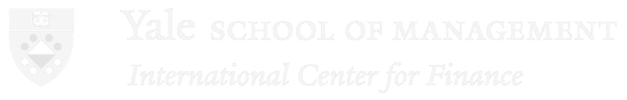 Yale International Center for Finance Logo